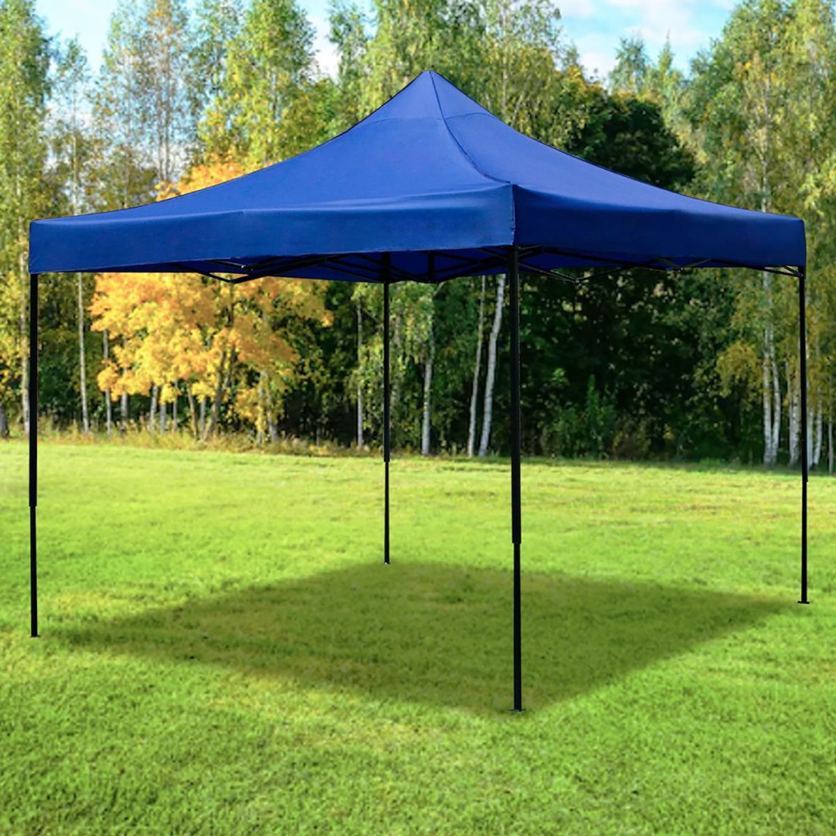 HOME & DESING - Toldo Plegable SunShield 3x3 Impermeable con Protección UV Home&Desing