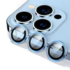 GENERICO - Protector para Lente Camara iPhone 16 Pro / 16 Pro Max - Azul