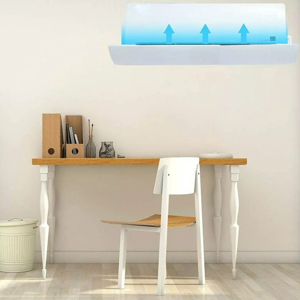 ARKIFI - Deflector de Aire Ajustable Aire Acondicionado