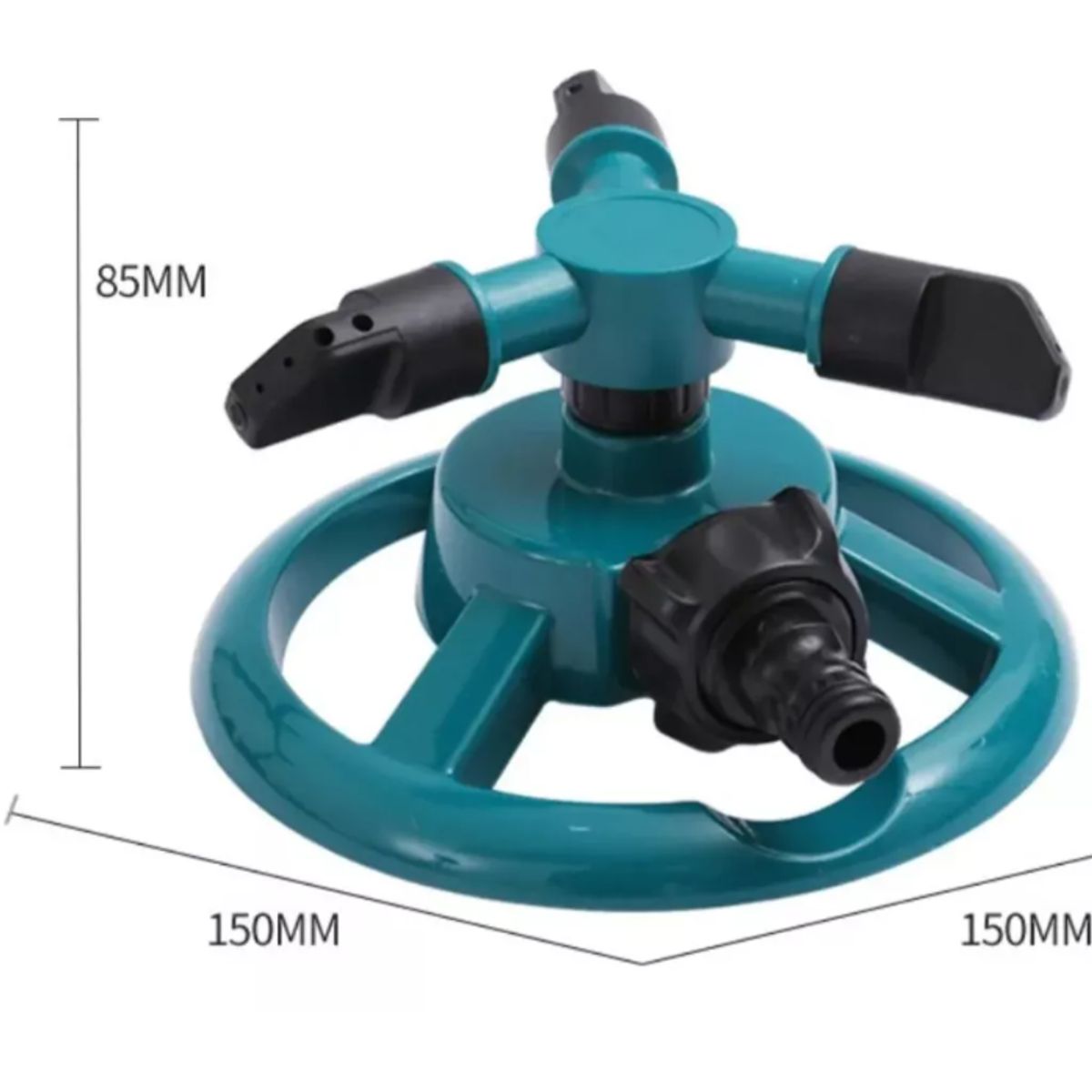 GENERICO - Regadera Aspersor Automático Giratorio 360° Jardín