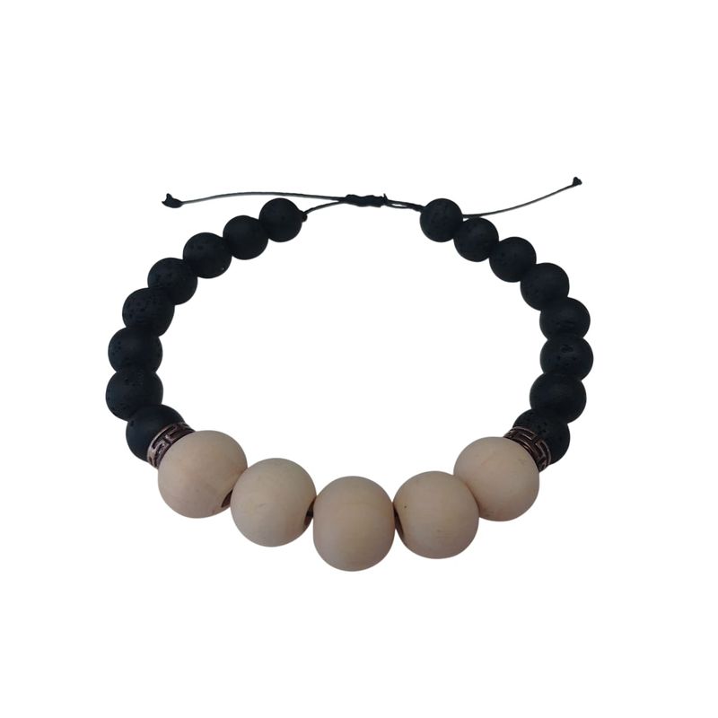 GENERICO - Pulsera cuentas de madera