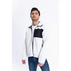 MPROPIA - Chaqueta Polerón Hombre Invierno Grueso Con Bolsillo 7553