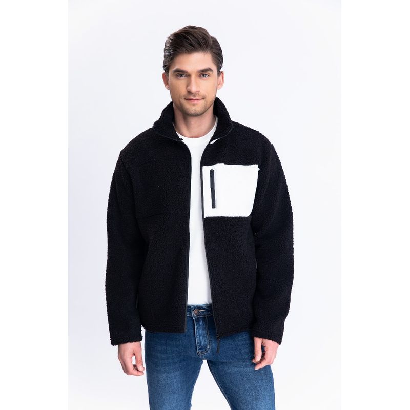 MPROPIA - Chaqueta Polerón Hombre Invierno Grueso Con Bolsillo 7553
