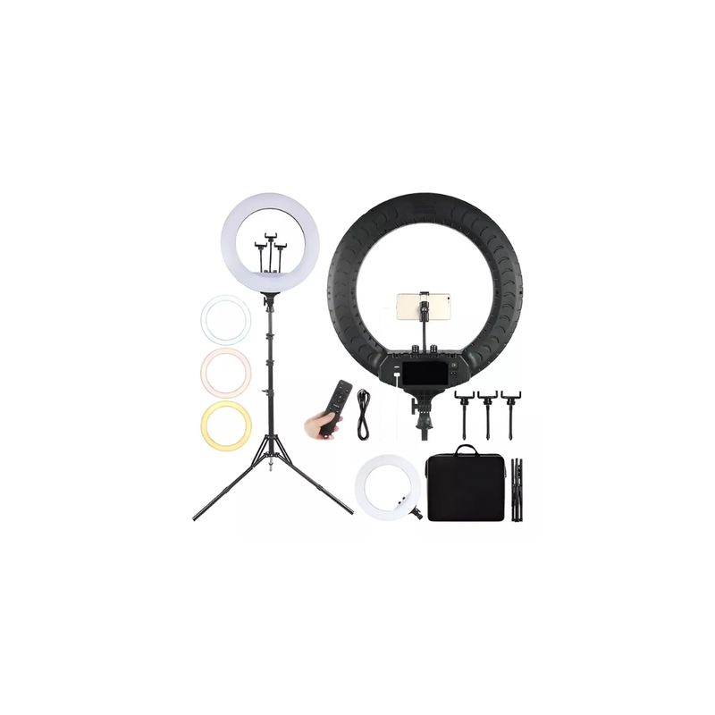 GENERICO - Aro De Luz Profesional De 45 Cm + Tripode 2.1 Metros