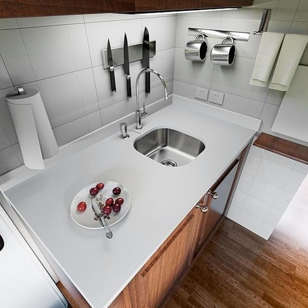 OEM - Lavaplatos Dekora 49X39 Cm Para Empotrar Bajo Cubierta.