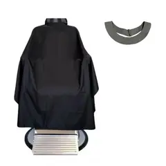 COMPRASMART CHILE - Capa de Barbero Goma Cuello de Silicona Negro