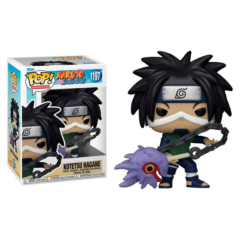 FUNKO - Funko Pop Animation Naruto Kotetsu Hagane wWeapon 1197