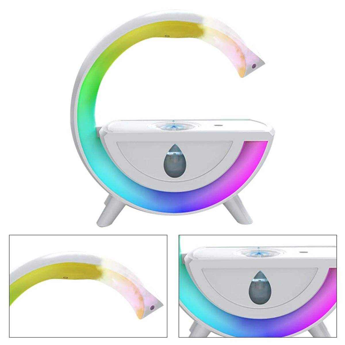 GENERICO - Lampara RGB Parlante Humidificador de aire