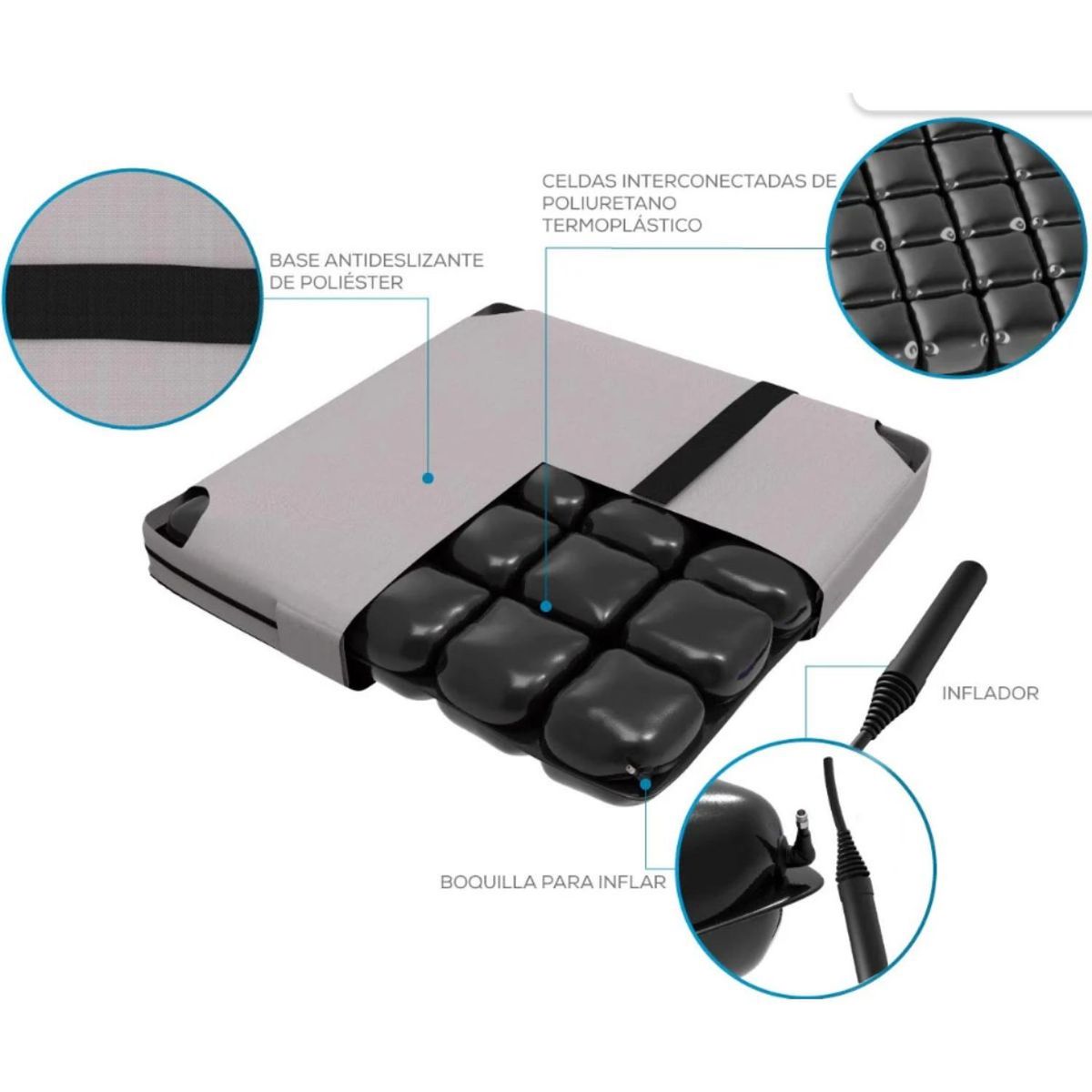 THERAMART - Cojín Antiescaras Inflable Theraair marca Theramart