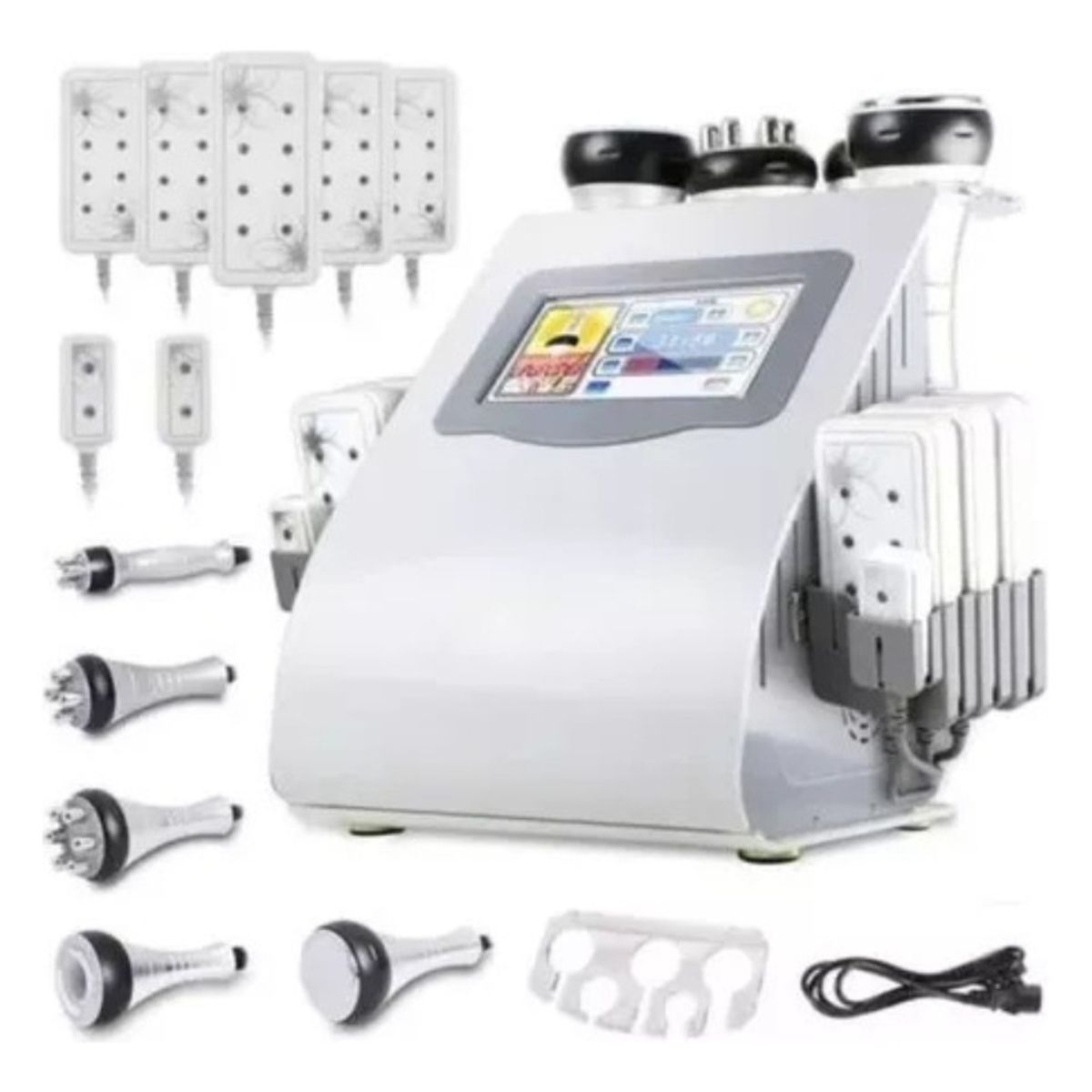 GENERICO - Maquina Cavitacion 6 En 1 Radiofrecuencia Facial Corporal