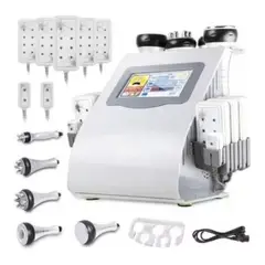 GENERICO - Maquina Cavitacion 6 En 1 Radiofrecuencia Facial Corporal