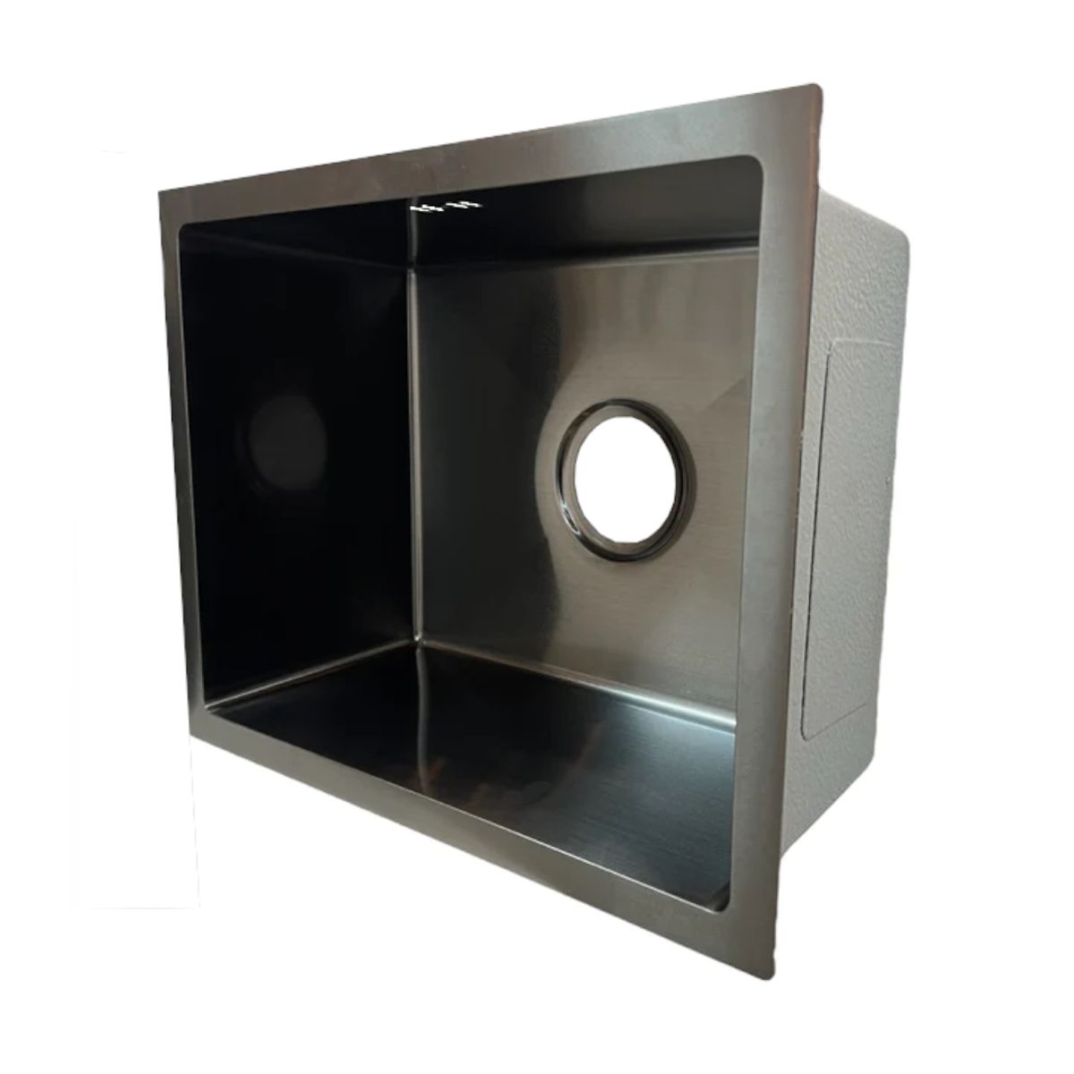 OEM - Lavaplatos Dekora 49X39Cm 2Mm Negro Para Empotrar O Bajo Cubierta.