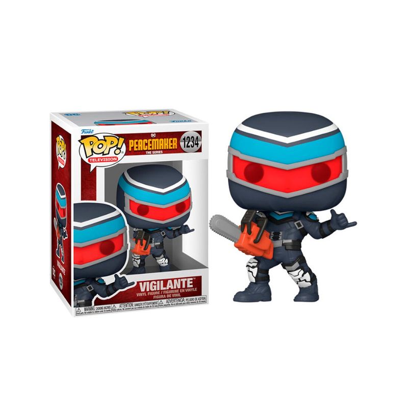 FUNKO - Funko Pop Tv Peacemaker Vigilante 1234 - Blanco