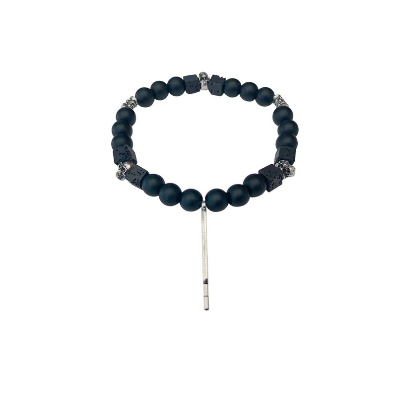 GENERICO - Pulsera piedra mate onix