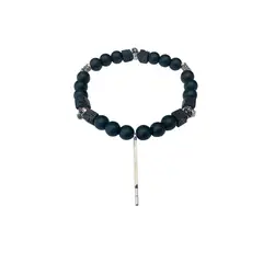 GENERICO - Pulsera piedra mate onix