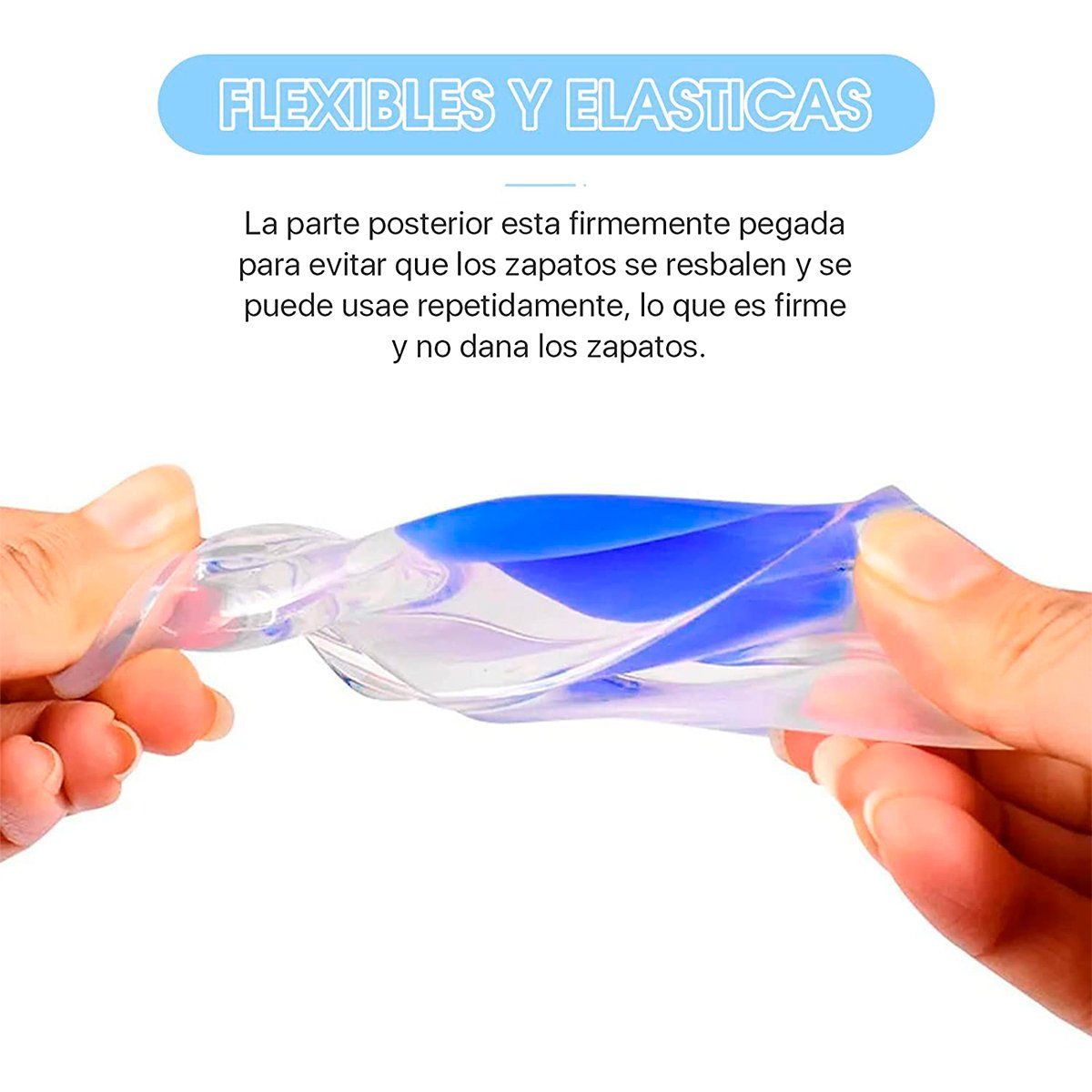 ONEDER - Plantillas Ortopedicas Taloneras Silicona Espolon S - M