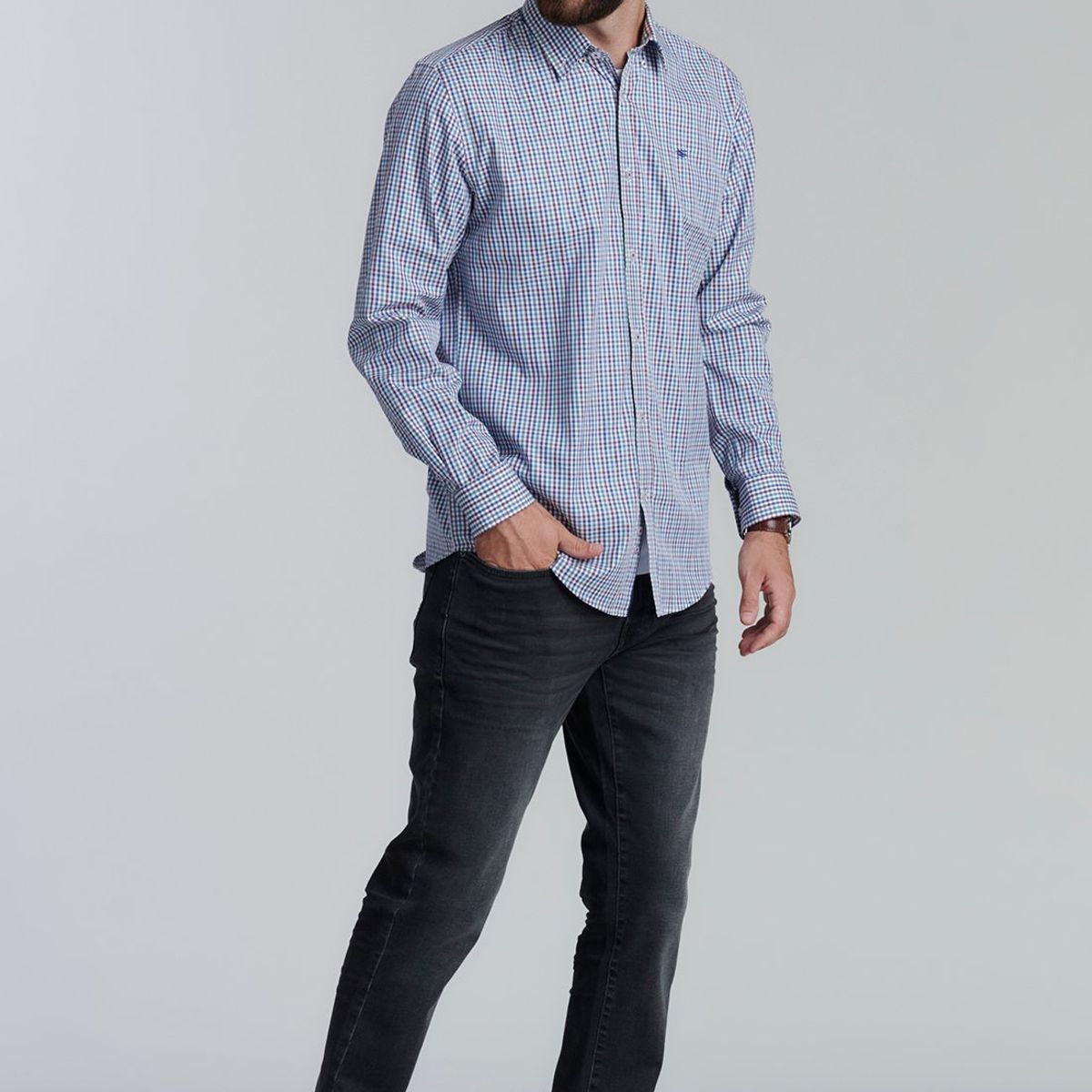 FEROUCH - Camisa Orlando Fr Morado Ferouch