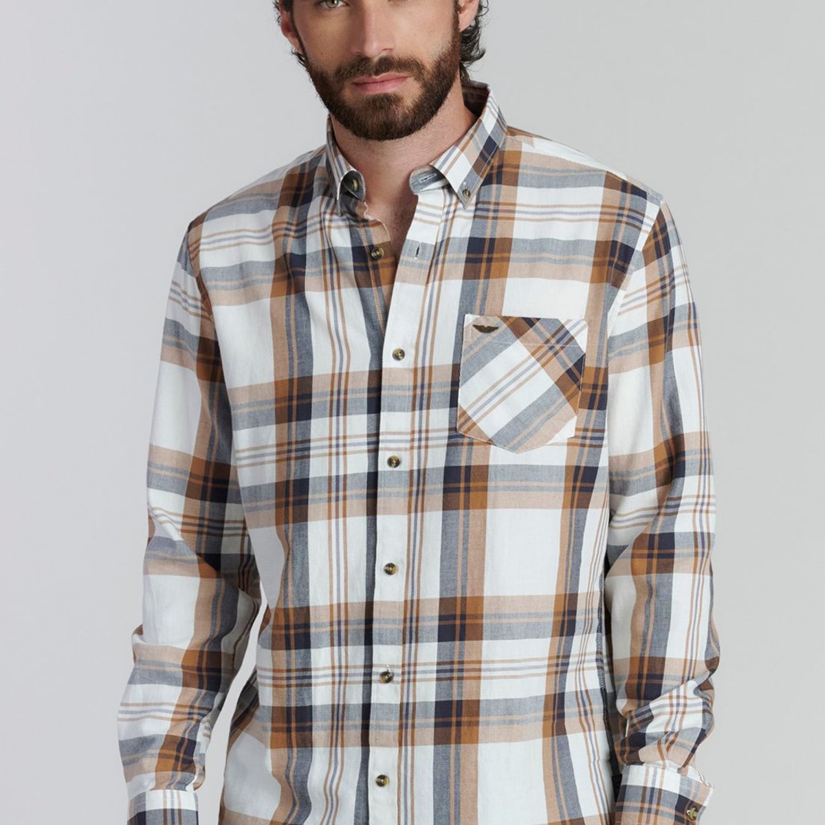 FEROUCH - Camisa Detroit Fjs Café Ferouch