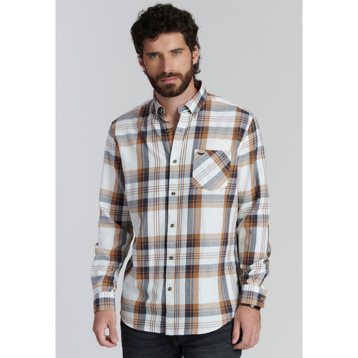 FEROUCH - Camisa Detroit Fjs Café Ferouch