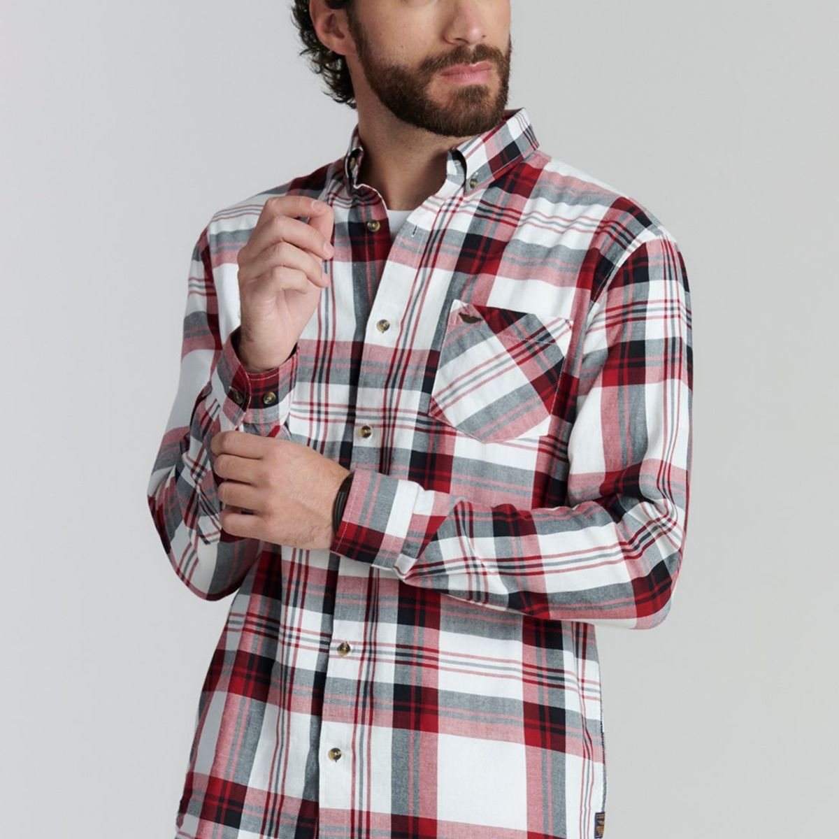FEROUCH - Camisa Detroit Fjs Rojo Ferouch