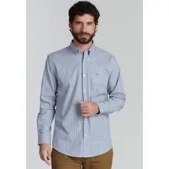 FEROUCH - Camisa Brooklyn Smart Casual Café