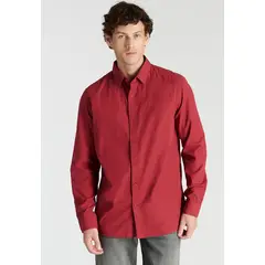 NEW MAN - Camisa Bedford Avant-Garde Rojo Newman
