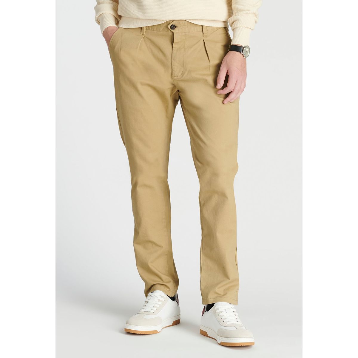 NEW MAN - Pantalón Tona Heritage Café Newman