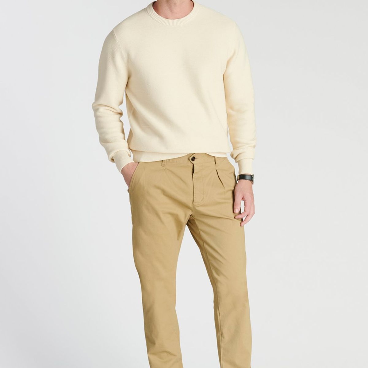 NEW MAN - Pantalón Tona Heritage Café Newman