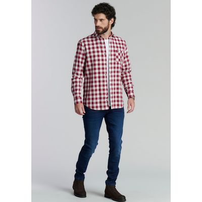 Imagen 2 del producto Camisa Denver Fjs Rojo