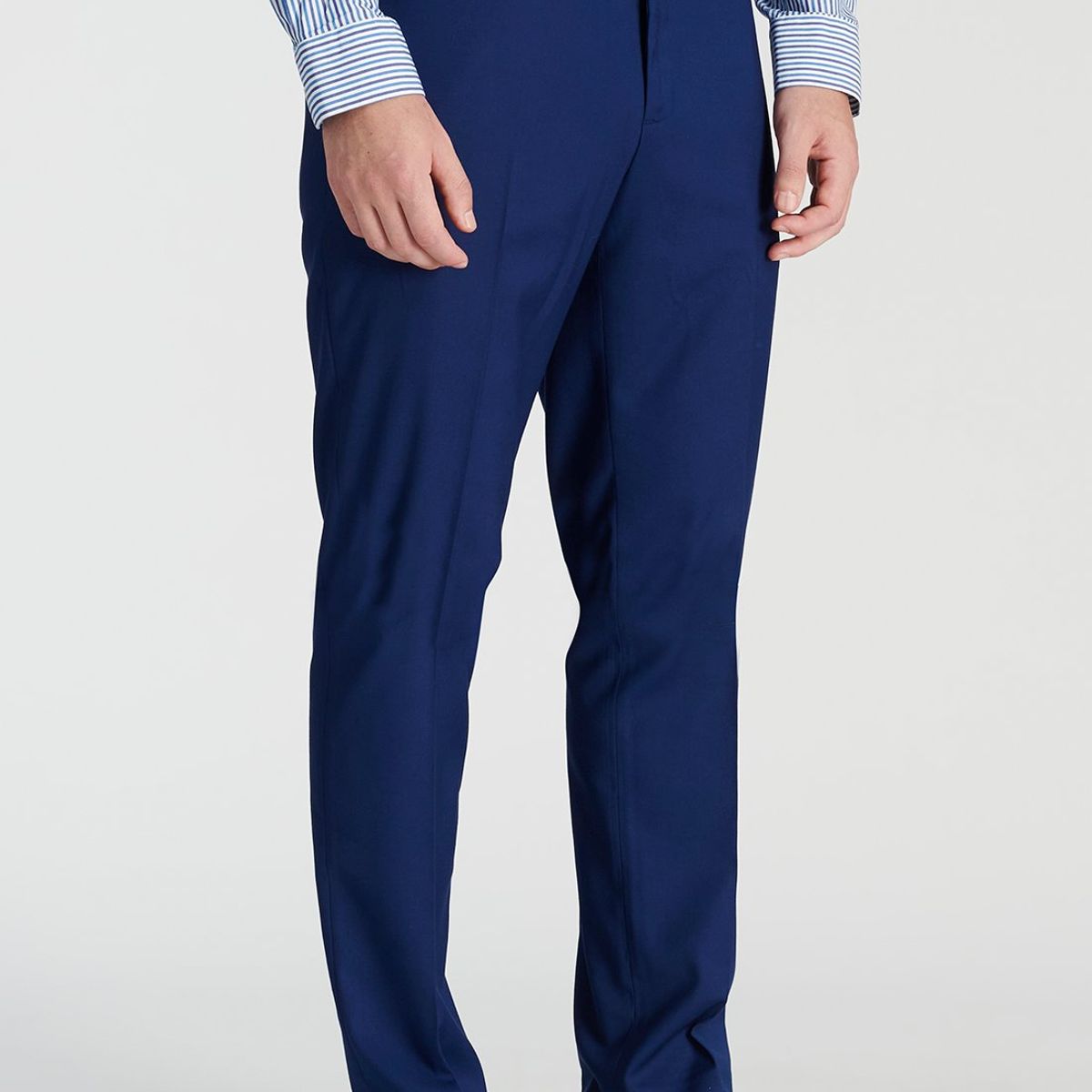 NEW MAN - Pantalón Calamo Business Azul Newman