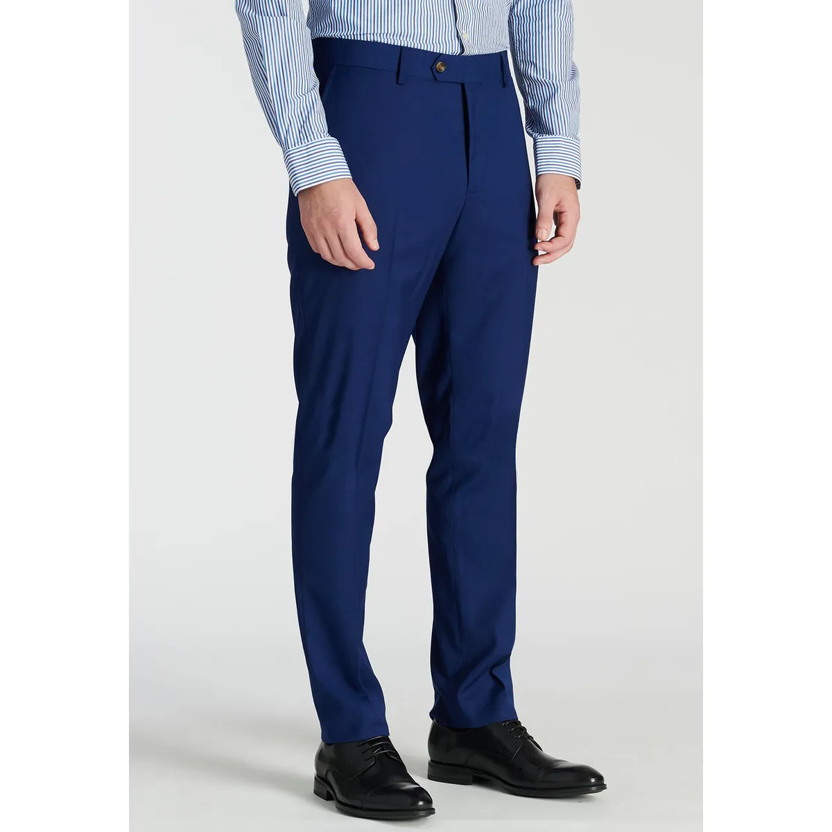 NEW MAN - Pantalón Calamo Business Azul Newman