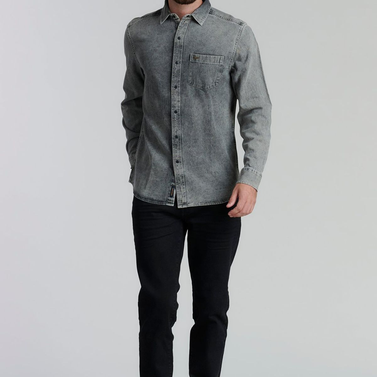 FEROUCH - Camisa Memphis Fjs Gris Ferouch
