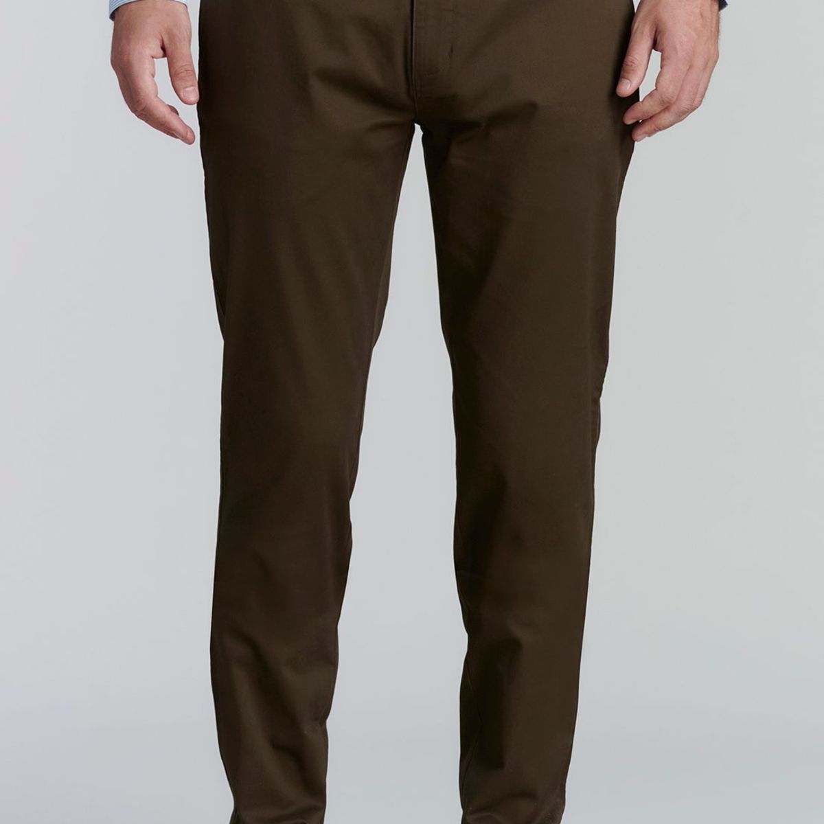 FEROUCH - Pantalón Twill Slim /33 Business Café Ferouch