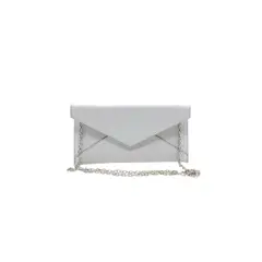 TODOPIEL - Cartera de fiesta Tela Blanco CRX30