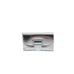 TODOPIEL - Cartera de fiesta Ecocuero Plata CRX34