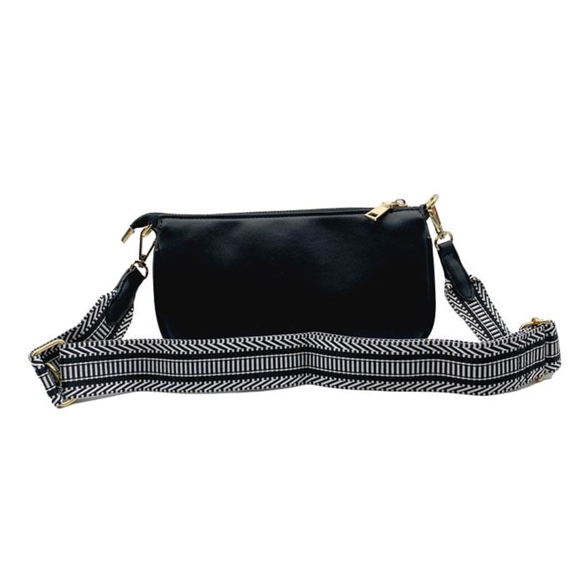 TODOPIEL - Cartera + estuche + monedero Ecocuero Negro CRS88 Todopiel