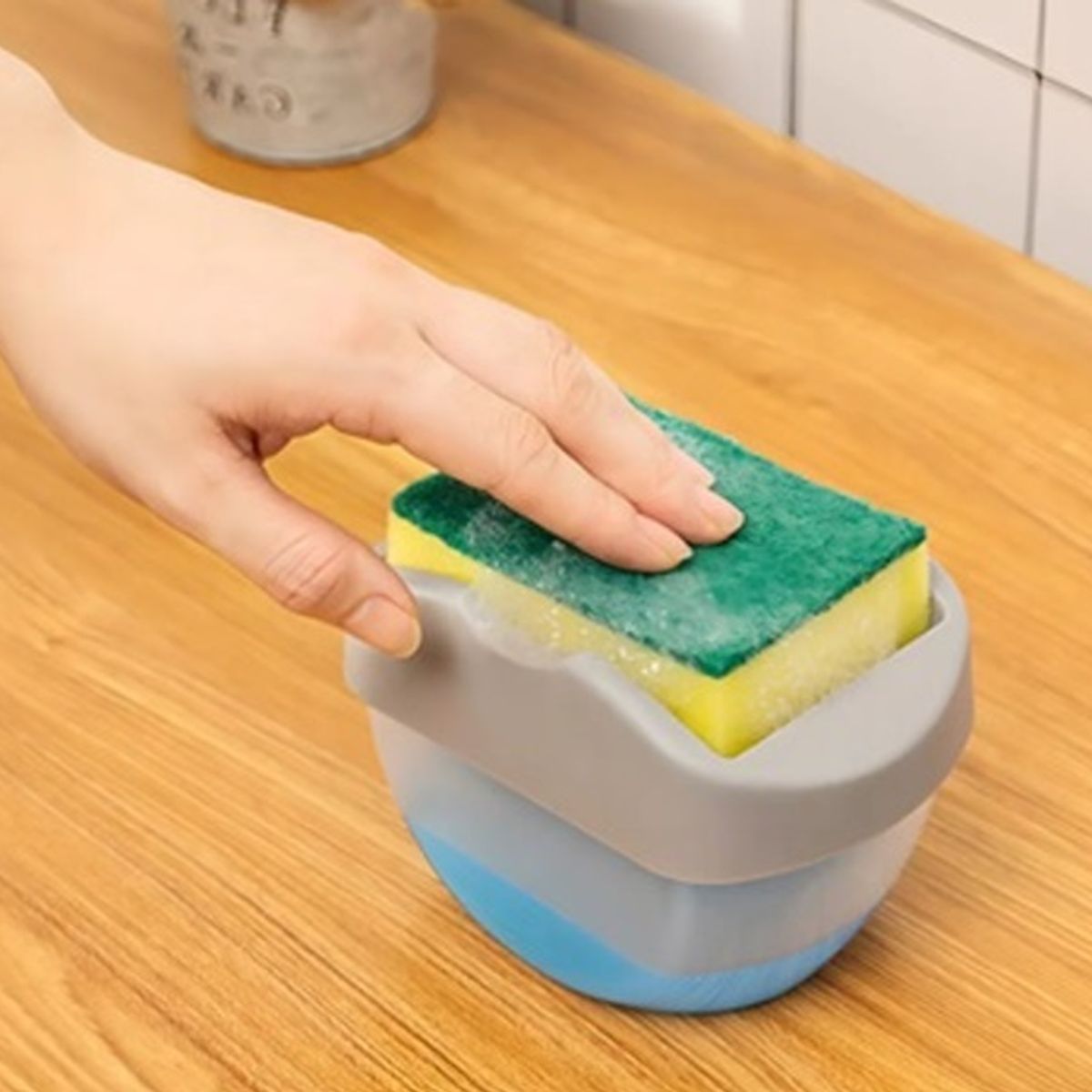 GENERICO - Dispensador de Jabon y organizador de Esponja