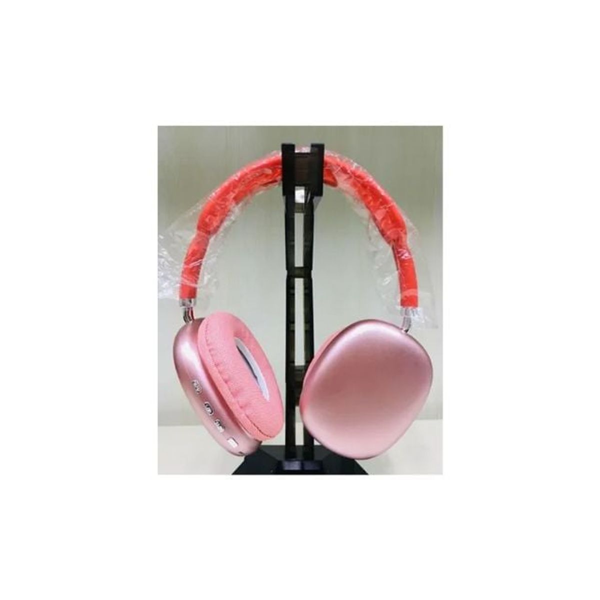 GENERICO - Audifonos P9 Bluetooth Micro Sd Cancelacion De Ruido ROJO