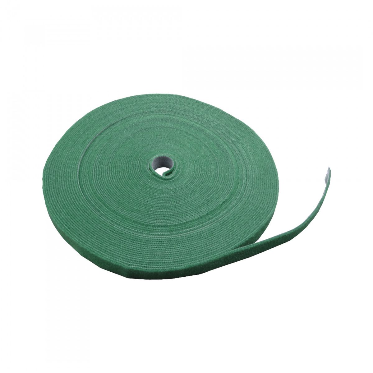 GENERICO - Amarra Velcro Clásica Doble Faz 25 Metros Verde 20mm