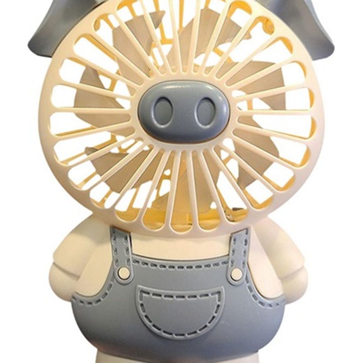 GENERICO - Mini Ventilador de Aire Portatil  Forma de Cerdito