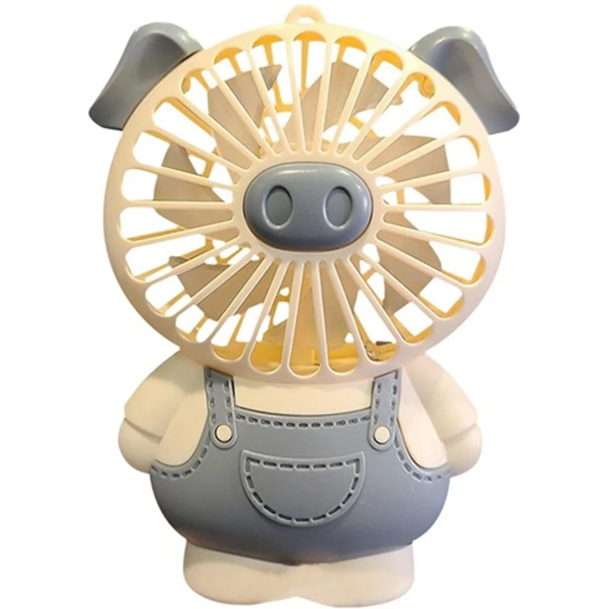GENERICO - Mini Ventilador de Aire Portatil  Forma de Cerdito