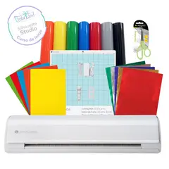 SILHOUETTE - Cameo 5 blanca + Curso + insumos