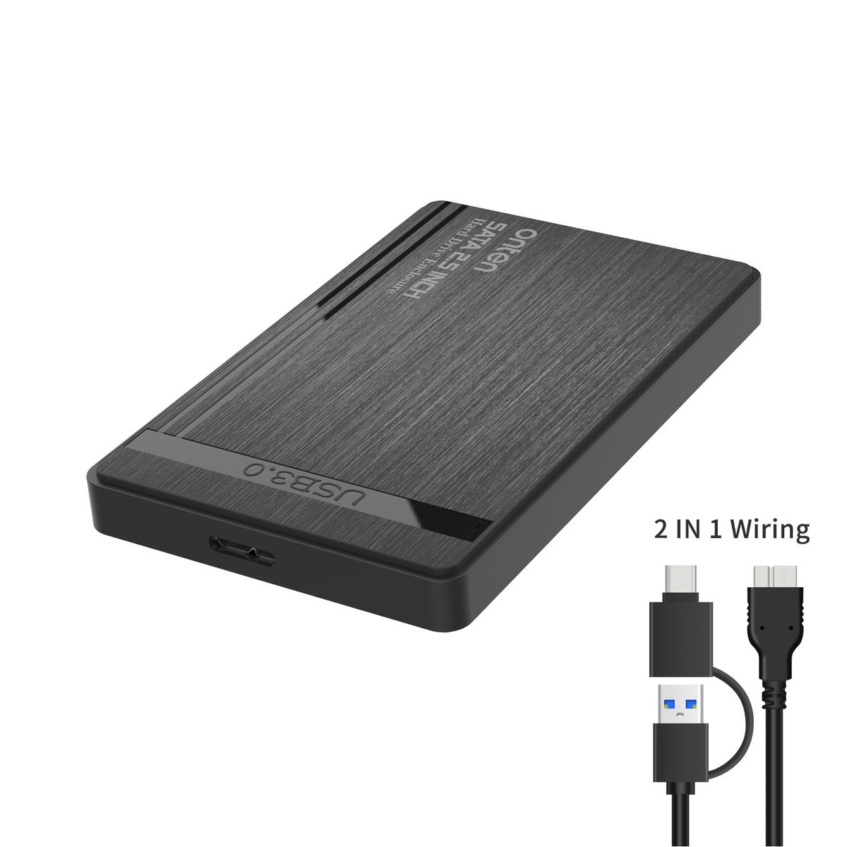GENERICO - Cofre para Disco Duro Externo HDD 25 Onten