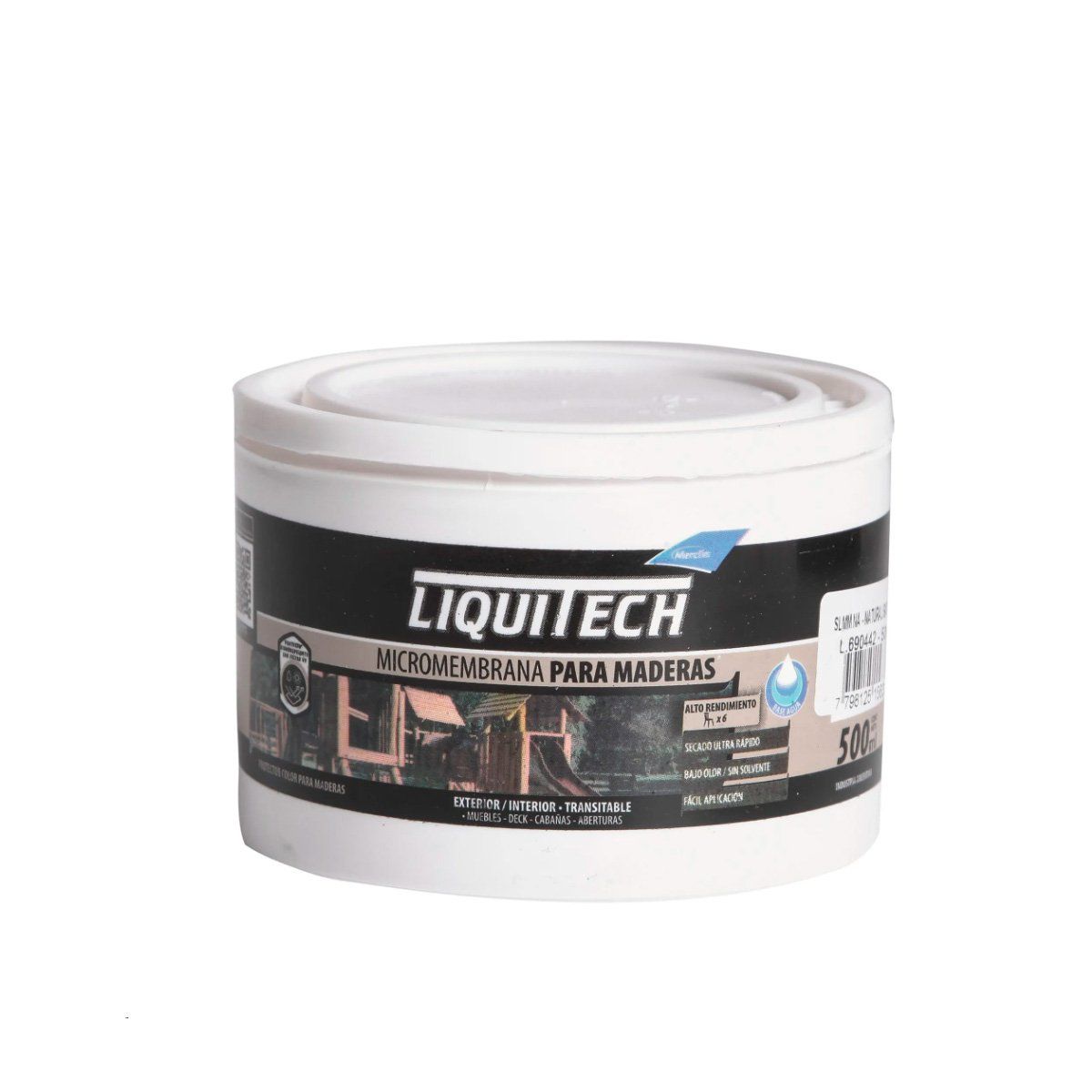 GENERICO - Liquitech Micromembrana para madera 500 ML - Color Nogal
