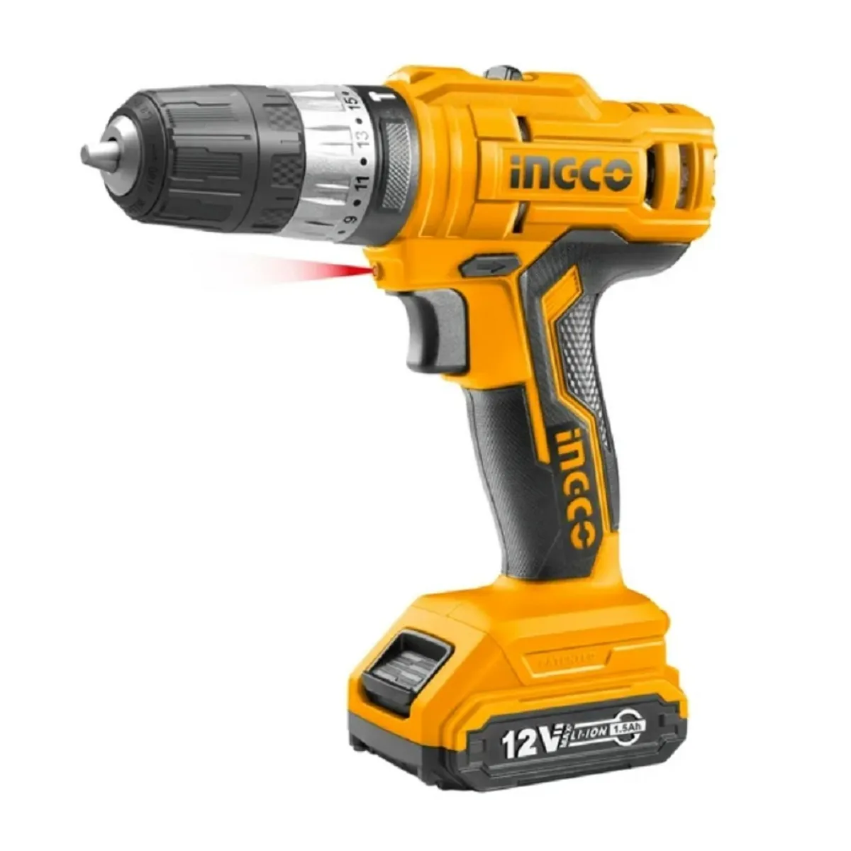 INGCO - TALADRO INALAMBRICO 12V inc BAT Y CARGADOR INGCO