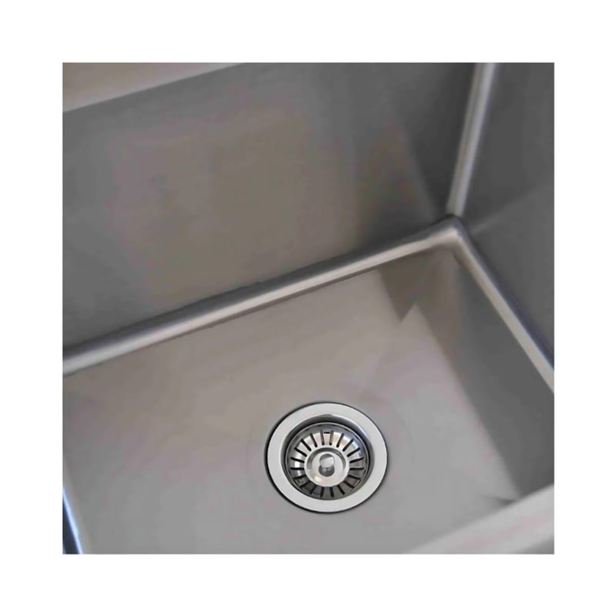 VA COMPANY & SUPPLY - Lavafondos 1 Taza Secador Derecho 120x60x90 cm