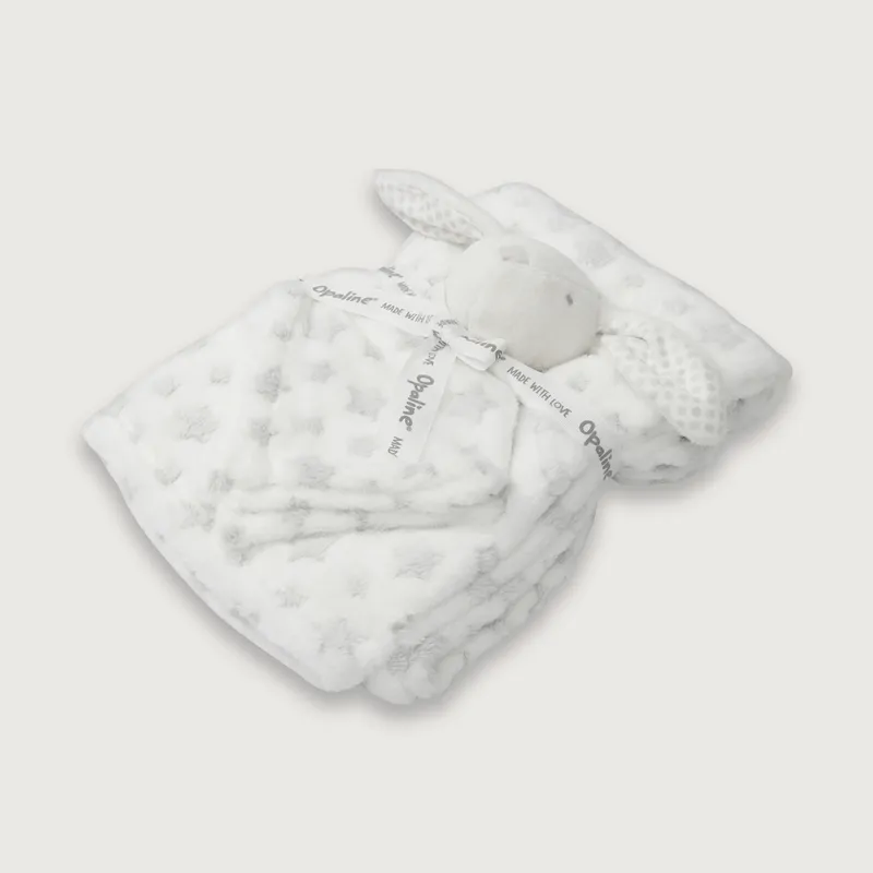 OPALINE - Manta Bebé niño Gris 38830 Opaline