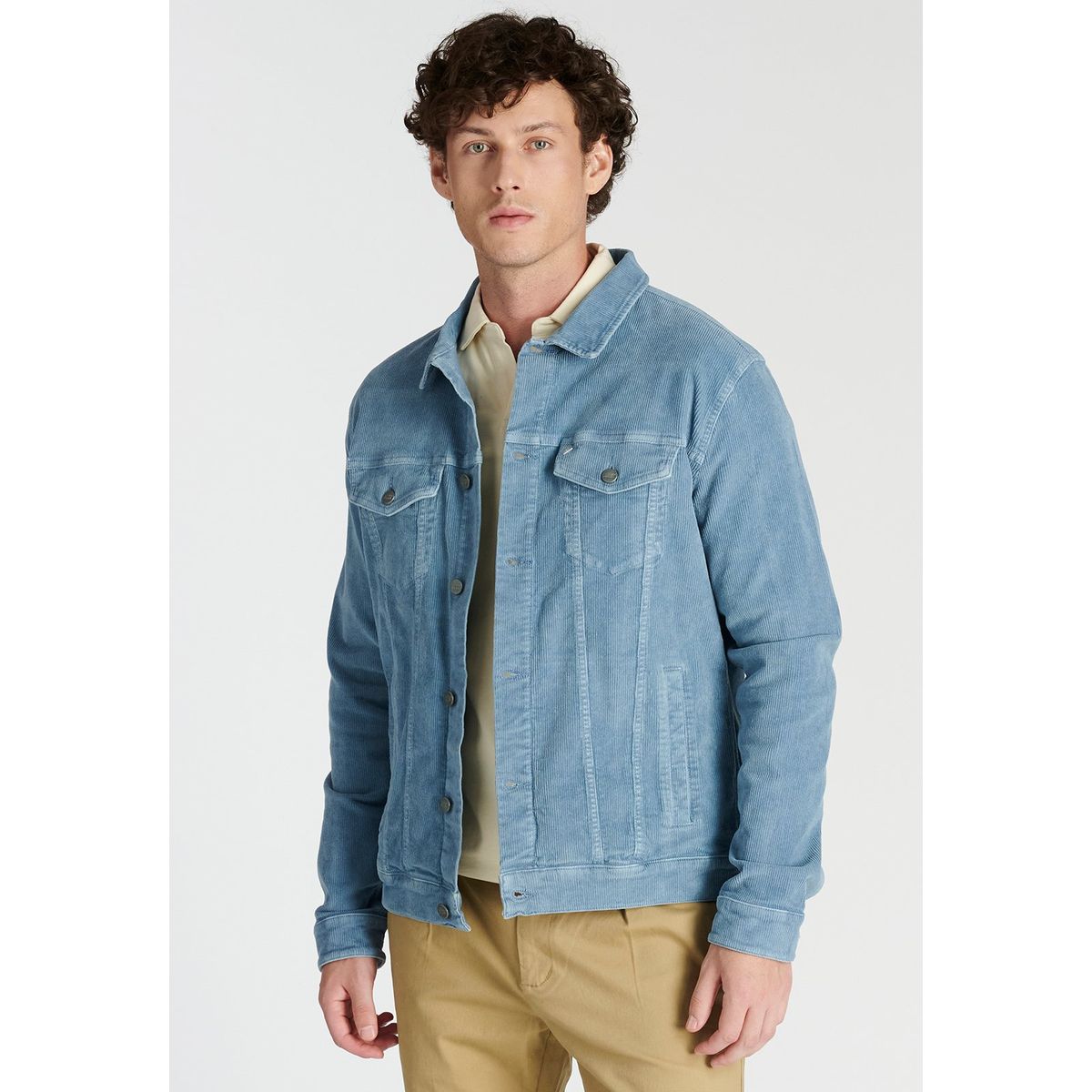 NEW MAN - Casaca Riberac Heritage Azul Newman