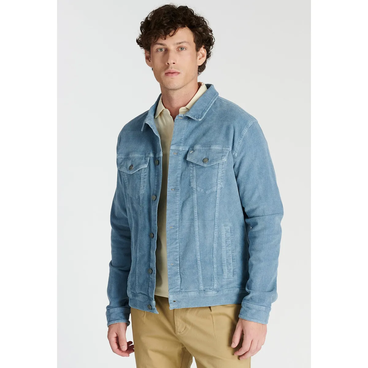 NEW MAN - Casaca Riberac Heritage Azul Newman