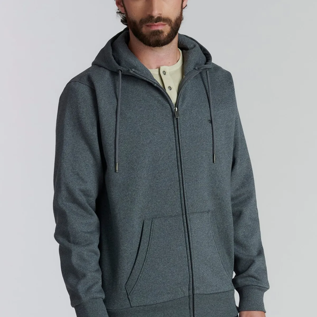 FEROUCH - Polerón Básico Kansas Fr Negro Ferouch